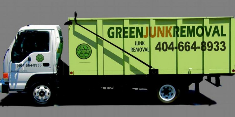 JR truck Green Junk Photo from Atlanta Junk Removal | Green Junk