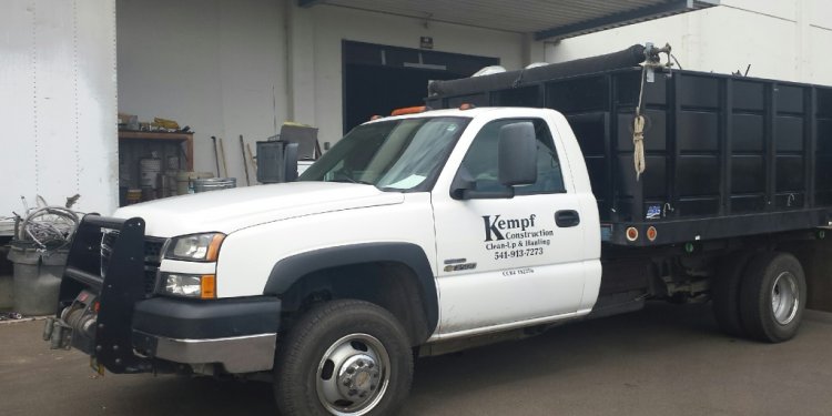 Kempf Construction Clean Up | Junk Hauling in Eugene Oregon