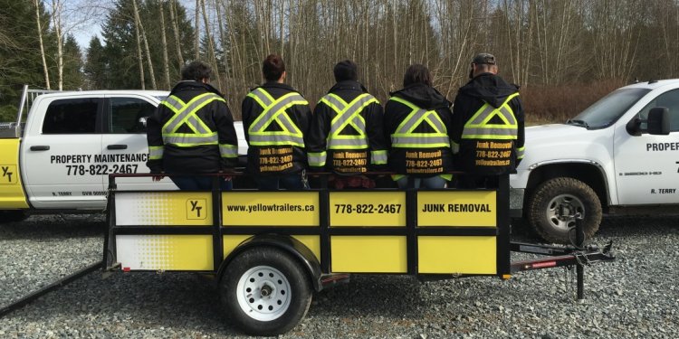 Yellow Trailers - Langley Fraser Valley | Junk Rubbish Removal and