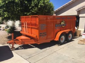 arizona dumpster - dump trailer rental