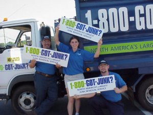 Hartford's 1-800-GOT-JUNK? junk removal team