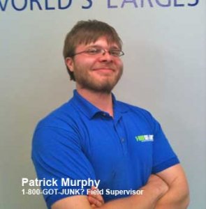 Patrick Murphy earns employee spotlight at 1800gotjunk?